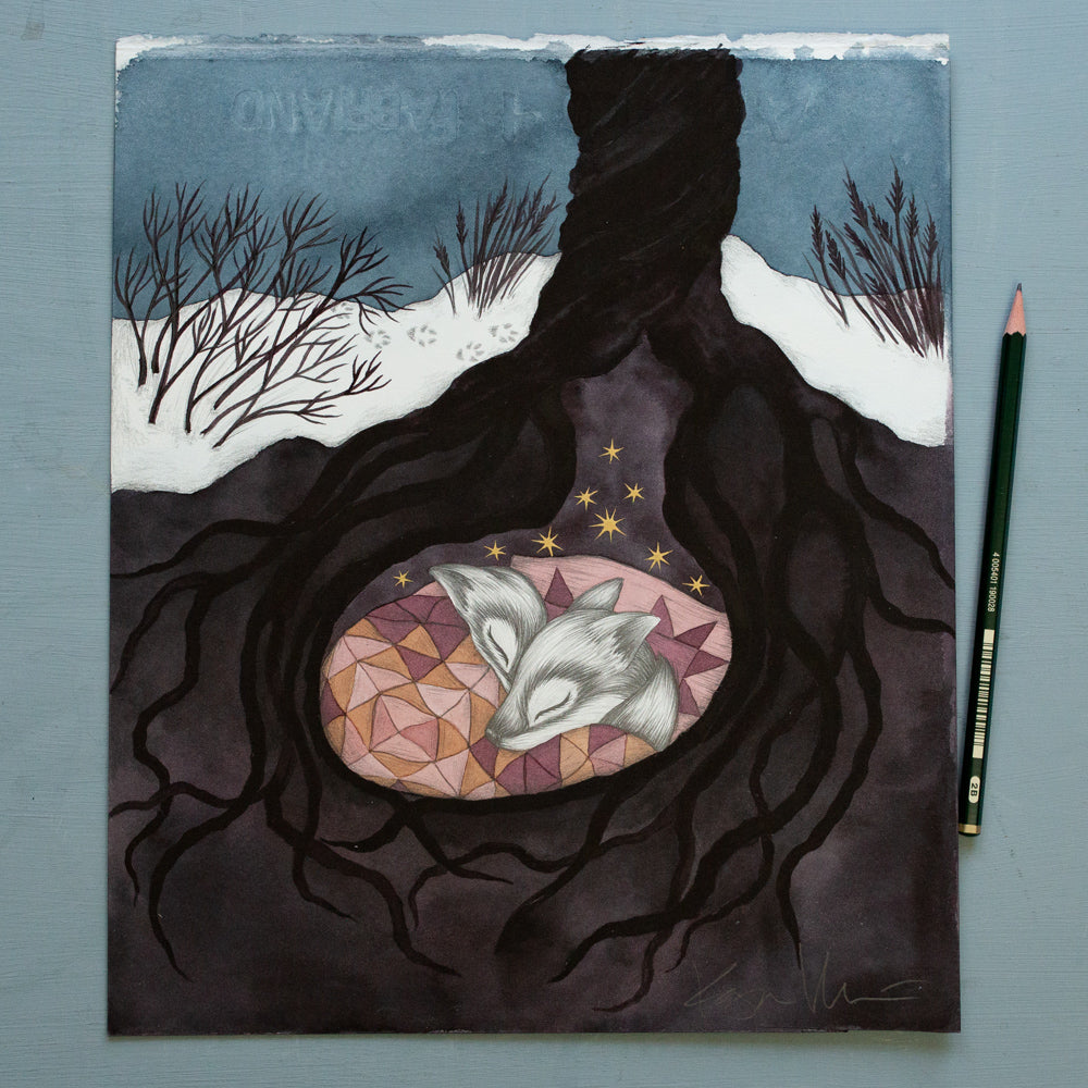 HIBERNATION, original art