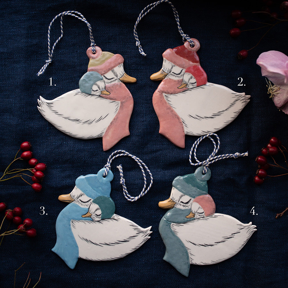 DUCKLING, Handmade ornament