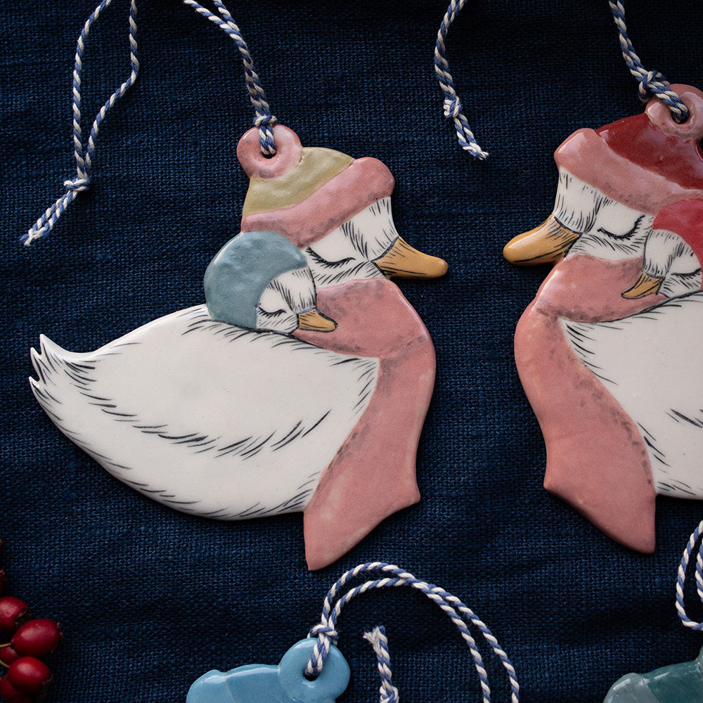 DUCKLING, Handmade ornament