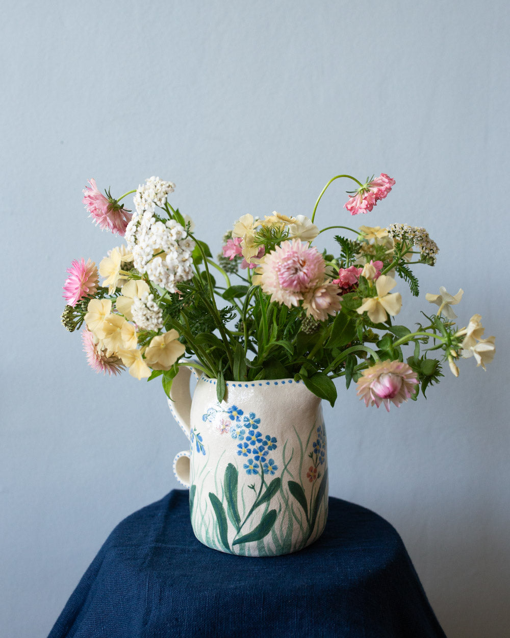 Forget me not, Jug