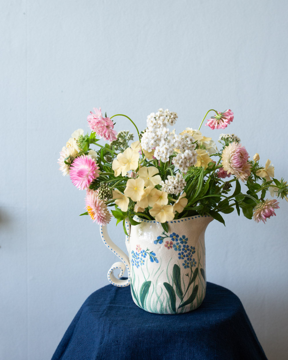 Forget me not, Jug