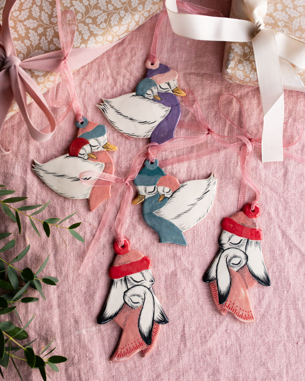 DUCKLING, Handmade ornament