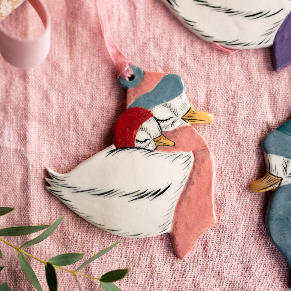 DUCKLING, Handmade ornament
