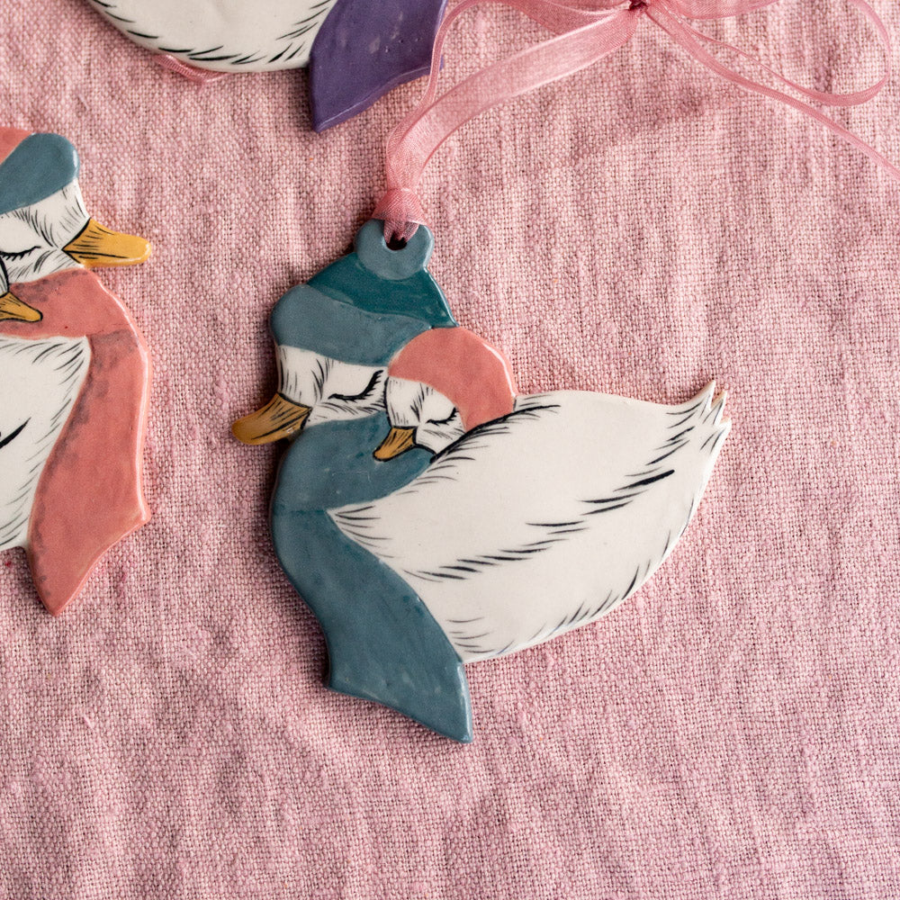 DUCKLING, Handmade ornament