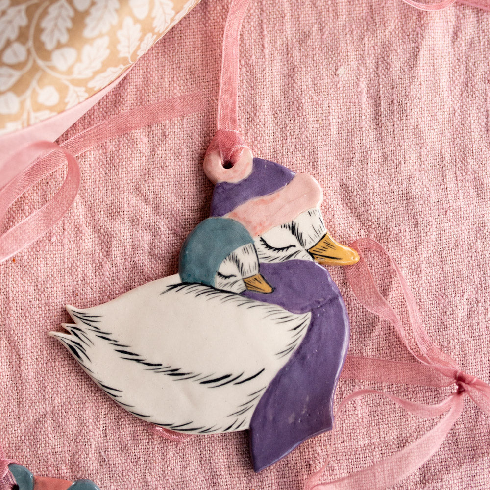 DUCKLING, Handmade ornament