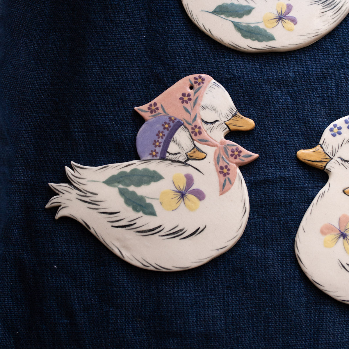 WILD PANSY, Handmade ornaments