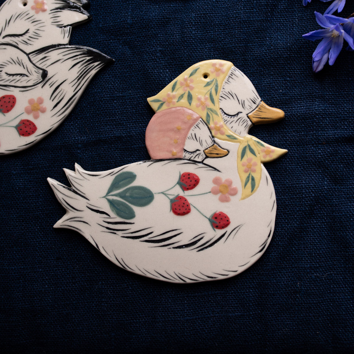 WILD STRAWBERRY, Handmade ornaments