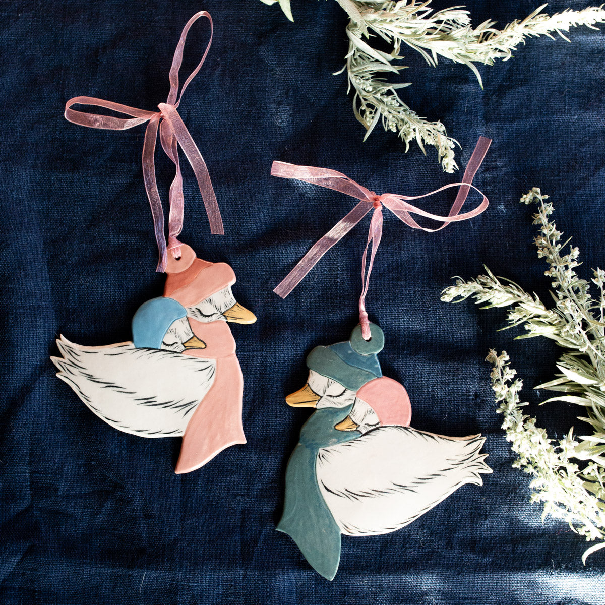 DUCK, Handmade ornaments
