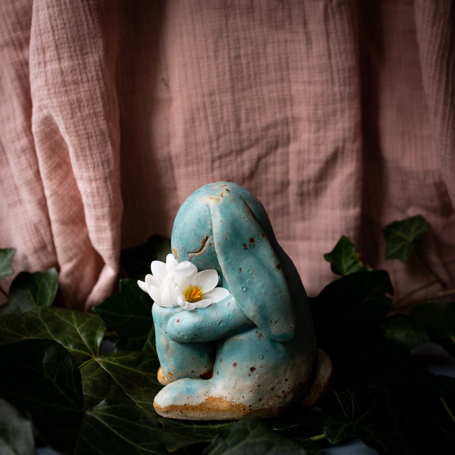 FOR UKRAINE - Spring Bunny, sculpture