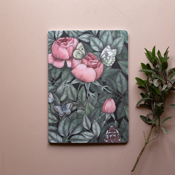 AMONGST THE ROSES, Notebook